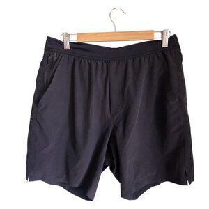 Ten Thousand Shorts Large Black Men's Short 7" Lined Gym Running Workout